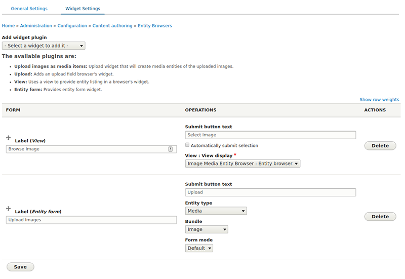 Create a Media Entity Reference Field to Use the Image Media Browser